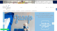 Desktop Screenshot of letrasdecorativas.net